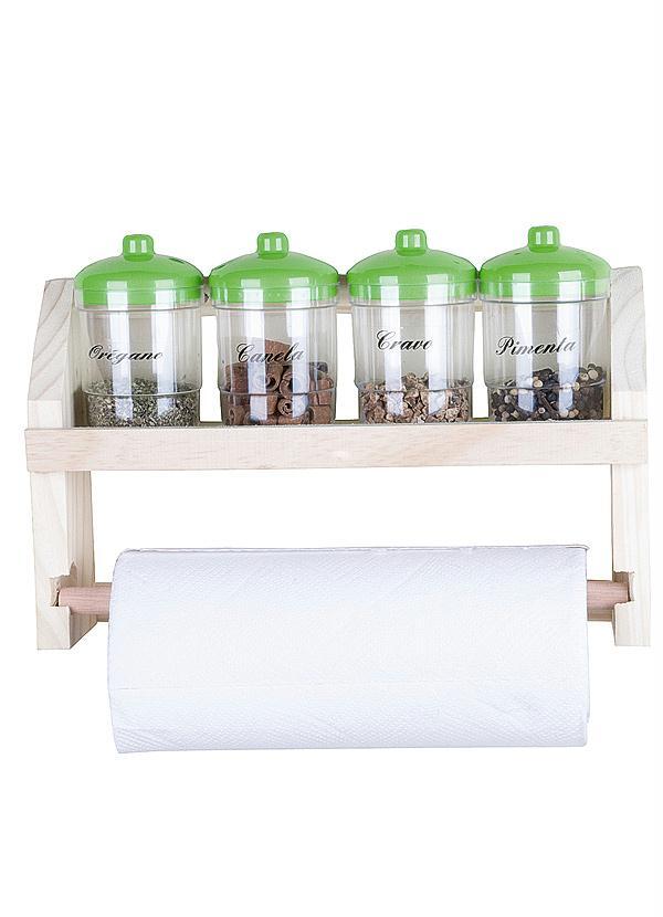 Lar e Lazer - Porta Condimentos e Papel Toalha
