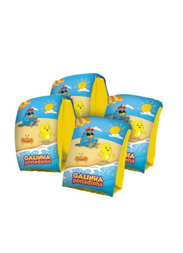 Tramontina - Boia de Braço Galinha Pintadinha Amarela e Azul