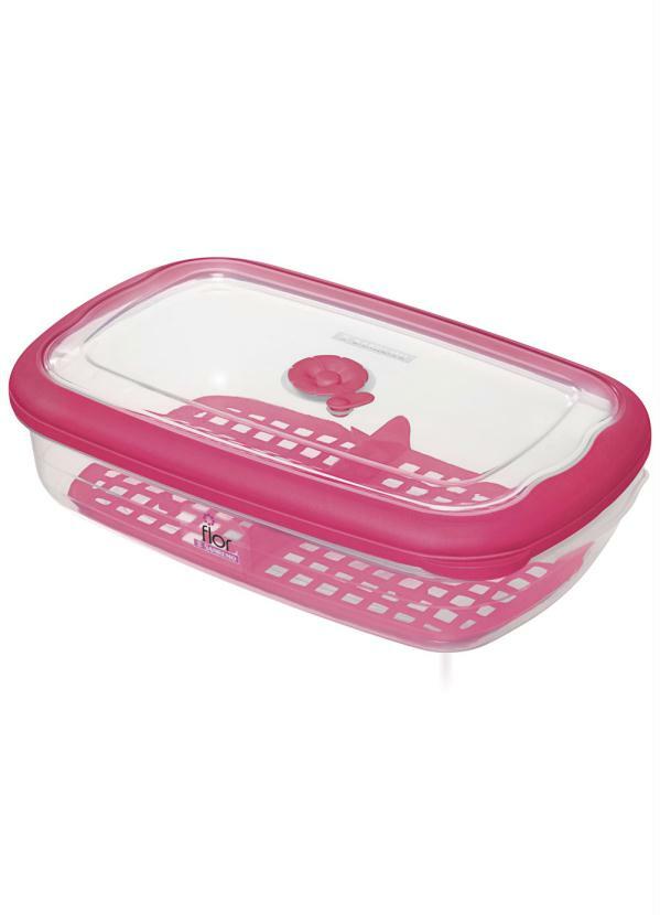 Lar e Lazer - Porte com Tampa Vermelha 2,3 L Sanremo