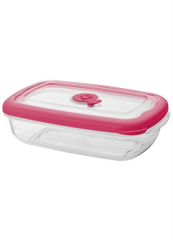 Lar e Lazer - Pote Retangular com Tampa 1.260 Ml Sanremo