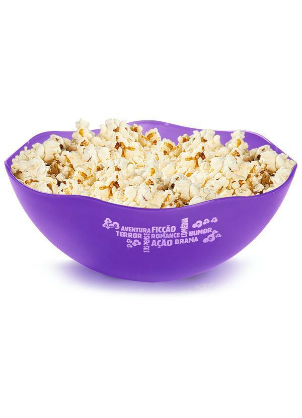 Lar e Lazer - Bacia de Pipoca com 4500ml Lilás