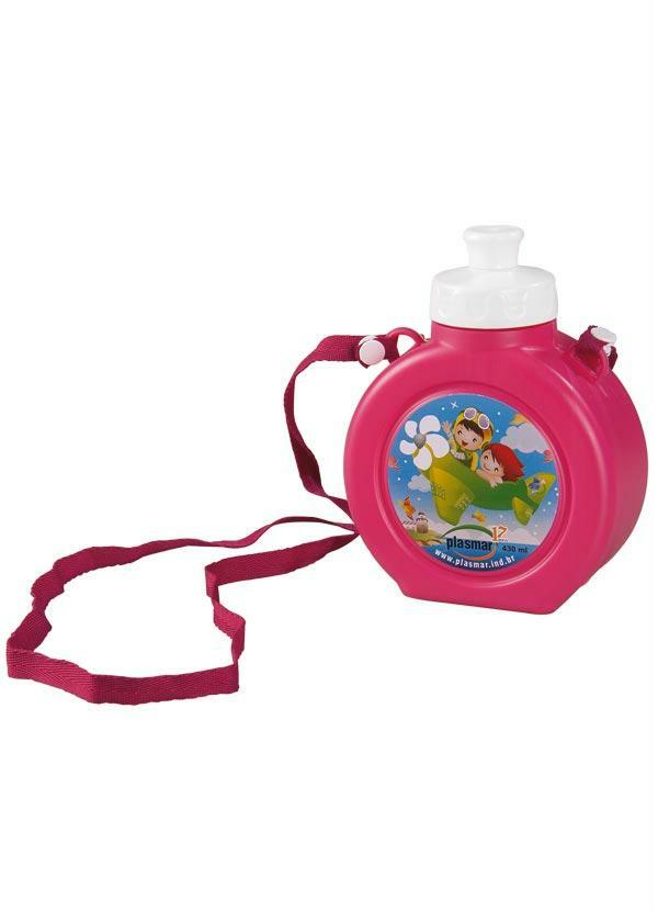 Lar e Lazer - Cantil Infantil Rosa com 400 Ml