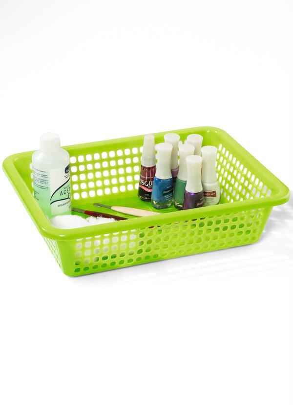 Lar e Lazer - Cesta Organizadora Grande Verde
