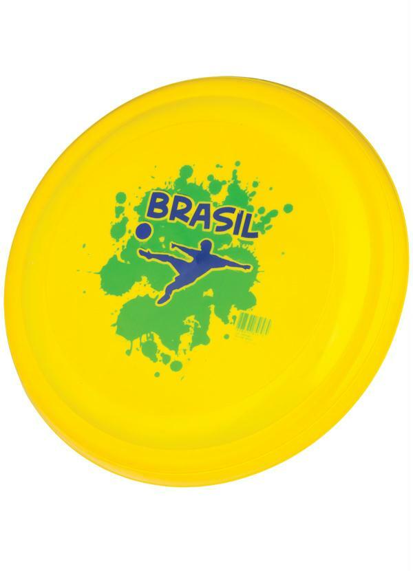 Lar e Lazer - Disco Freesbe Brasil Amarelo