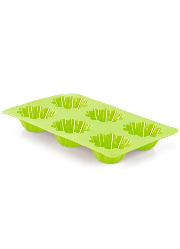 Lar e Lazer - Forma de Silicone para Cupcake Verde