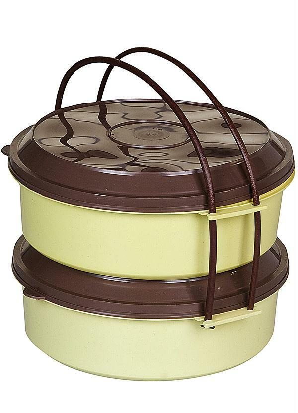 Lar e Lazer - Kit 2 Marmitas em Plástico Resistente