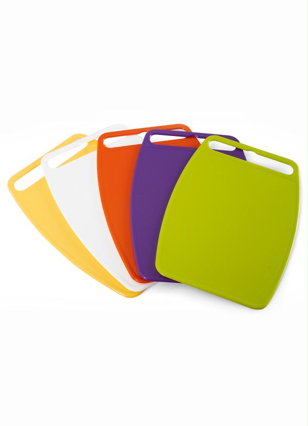 Lar e Lazer - Kit 5 Tábuas de Corte Coloridas 2