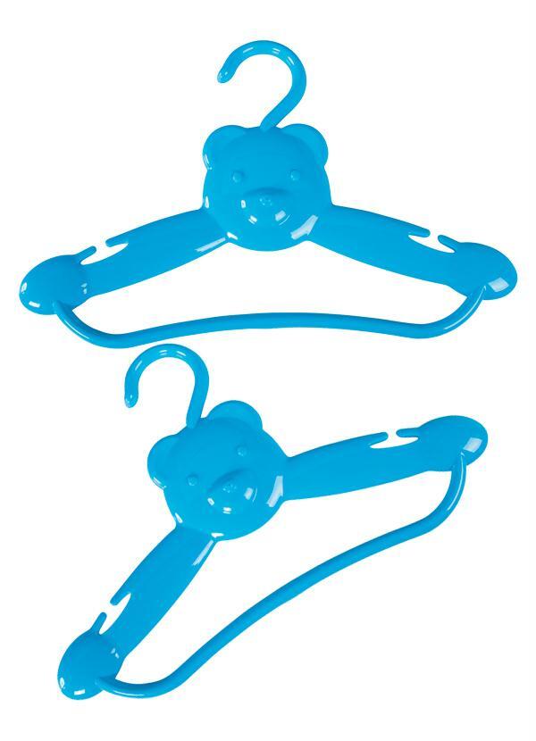 Lar e Lazer - Kit com 2 Cabides Infantil Azul Cajovil