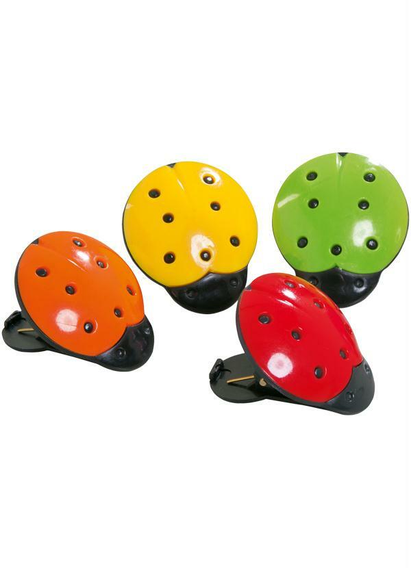 Lar e Lazer - Kit com 4 Prendedores Joaninha em Cores Sortidas