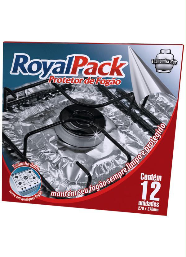 Lar e Lazer - Kit Papel Alumínio para Fogão