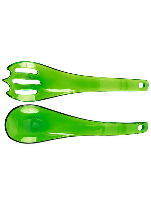 Lar e Lazer - Kit para Servir Salada Verde