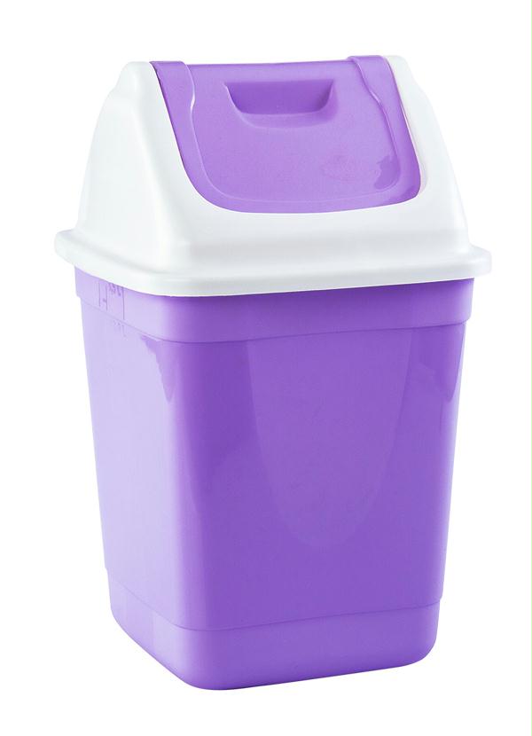 Lar e Lazer - Lixeira Basculante Lilás