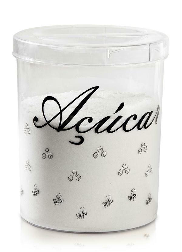 Lar e Lazer - Porta Açúcar Transparente 2300ml
