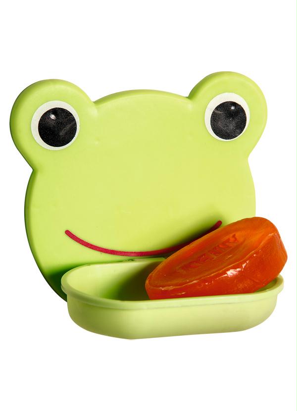 Lar e Lazer - Saboneteira Sapo Verde com Ventosa