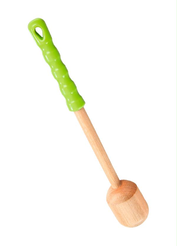 Lar e Lazer - Socador de Feijao de Madeira