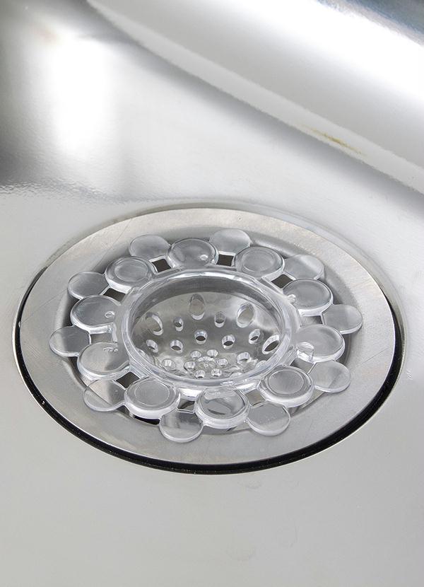 Lar e Lazer - Ralo de Plástico para Pia Transparente