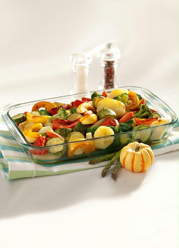 Marinex - Assadeira Retangular em Vidro Marinex 2200 Ml