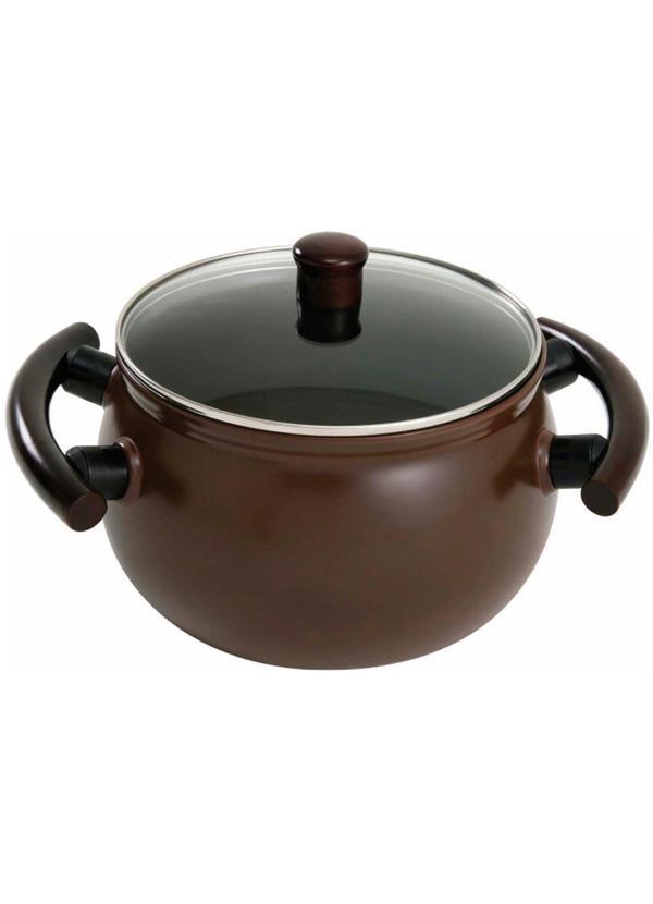 Ceraflame - Caçarola Ceraflame 24 com Alça Chocolate