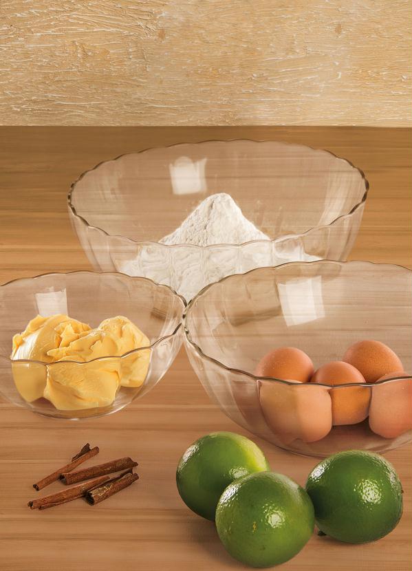 Marinex - Kit Tigelas Transparente 3 Peças 2