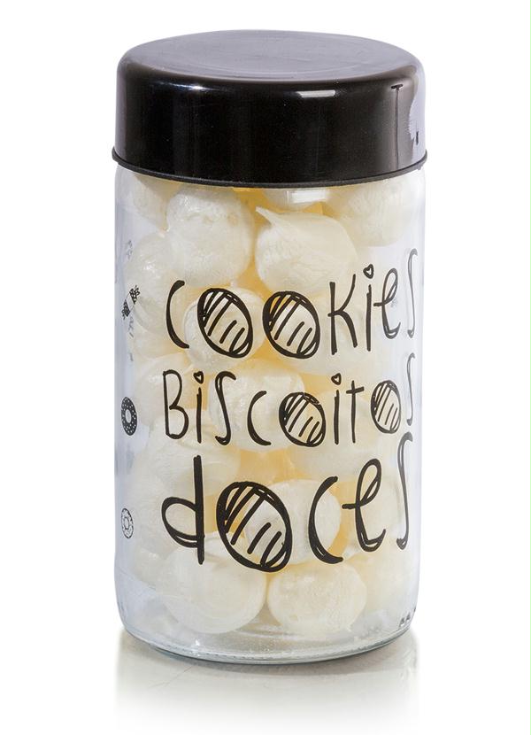 Lar e Lazer - Pote em Vidro para Biscoitos 800ml