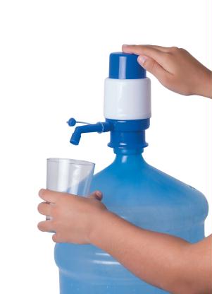 Mundo Lar - Bomba para Galão de Água Azul - MUNDO LAR