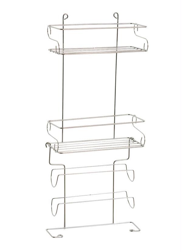 Lar e Lazer - Prateleira Dupla com Suporte 2