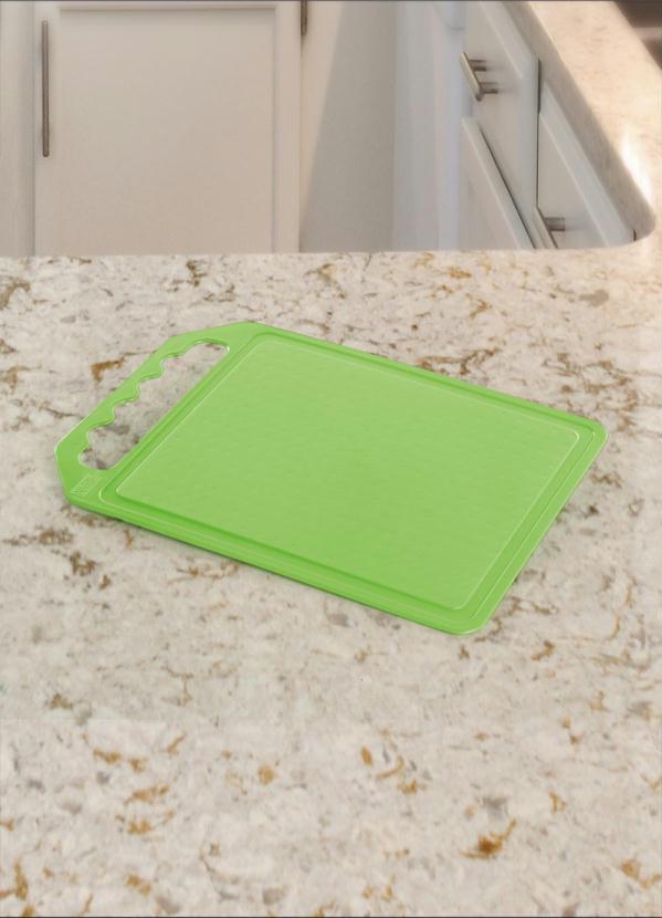 Lar e Lazer - Tábua para Corte em Plástico Verde